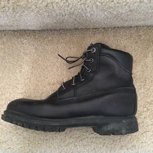 Black Timberland Boots